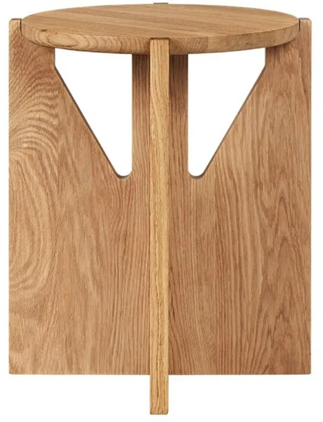 KRISTINA DAM STUDIO taburet - natur eg